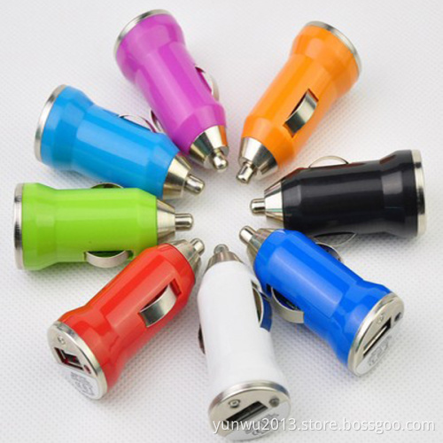 Popular Colorful Mini Car Charger with CE, RoHS & FCC Approved